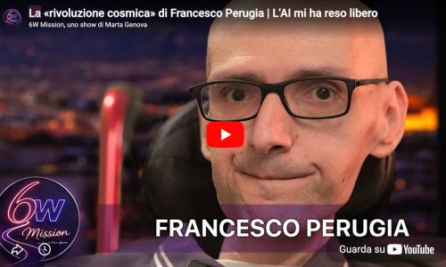 Copertina della puntata zero di 6W Mission con Francesco Perugia