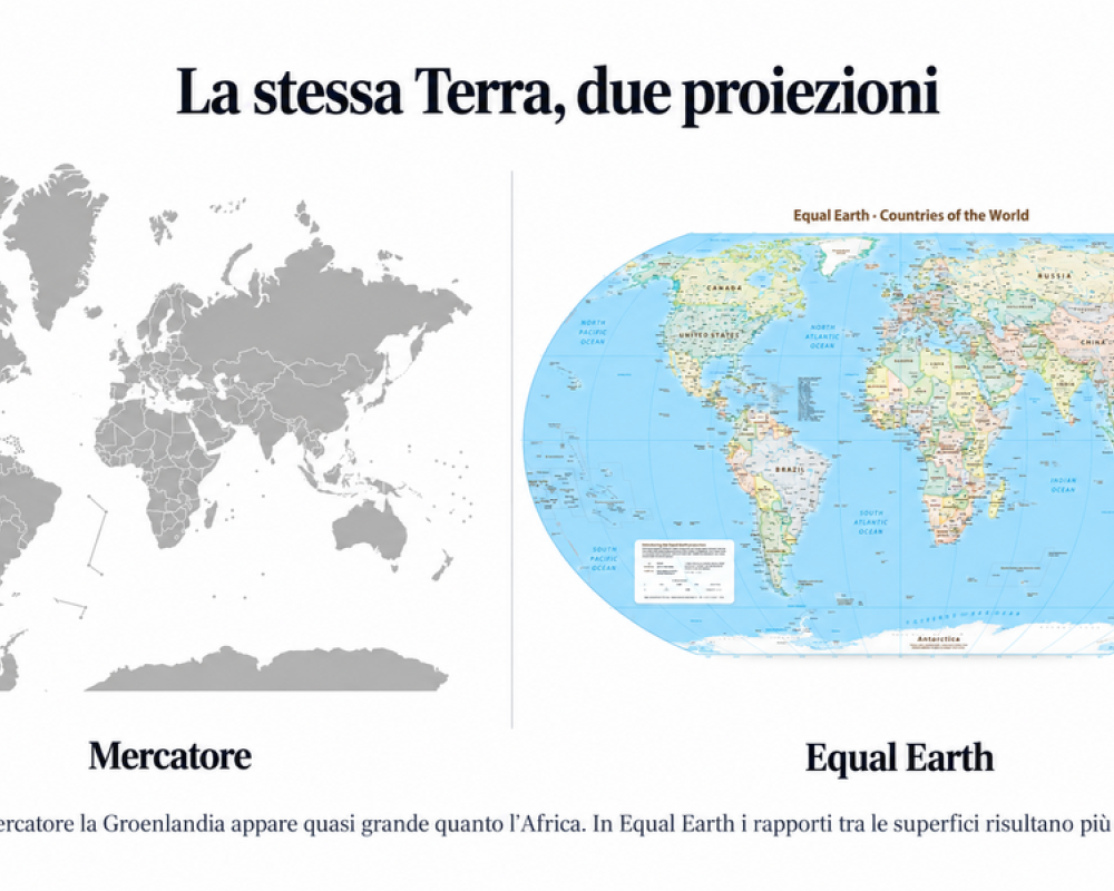 Ridisegnare il mondo: dall’Africa la svolta della cartografia tra ministeri e aule scolastiche